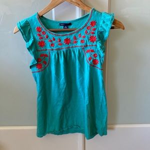Gap girl tunic top